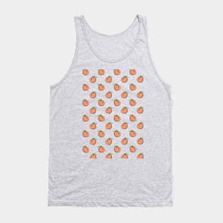 Peachy Cute Summer Pattern Repeat, Digital illustration Tank Top